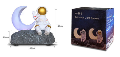 Moon Light Astronaut Glowing Wireless Speaker