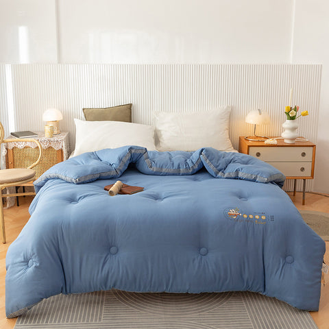 Three-dimensional Washed Cotton Spring And Autumn Quilt Single Student