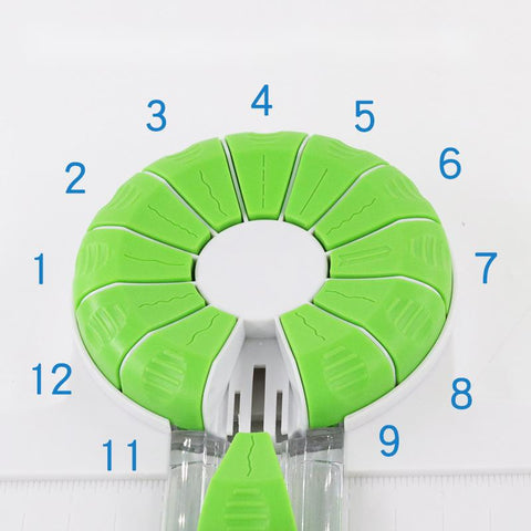 A3A4A5 Multi-function Paper Cutting Knife Creasing Dotted Line Curve 360 - Degree Rotating Manual Paper Cutter 12 In 1 Trimmer