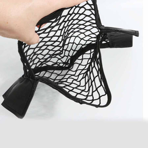 Car Net Pocket Trunk Double-layer Storage Bag