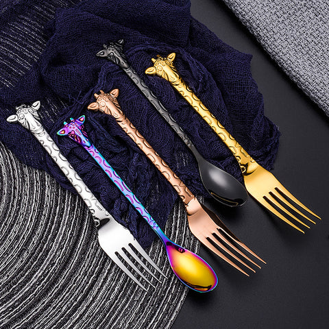 Stainless Steel Coffee Tea Spoon Cartoon Mini