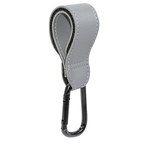 PU Leather Climbing Bag Baby Bag Stroller Hook Pram Rotate 360 Degree Rotatable Cart Organizer Pram Hook Stroller Accessories