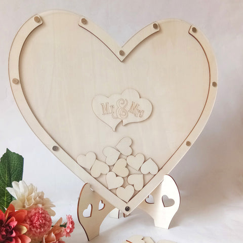 Wooden Wedding Supplies Big Love Signing Desk