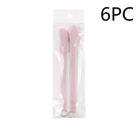 Cosmetic Silicone Spatula Mini Retractable Extended