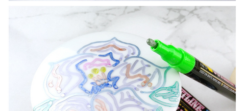 Double Line Pen Color Ledger Pen Dreamlike Outline