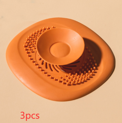 Bathroom Washbasin Drain Hair Catcher Kitchen Sewer Nausea Deodorant Deodorant Cover Seal Insect-proof Sink Floor Drain Cover