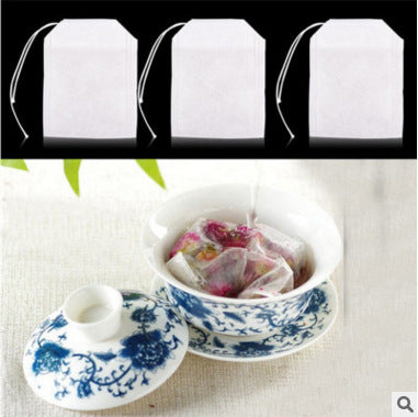 557cm Drawstring Tea Bag Tea Bag Environmental Protection Filter Paper Bag Empty Tea Bag Disposable Tea Bag 100