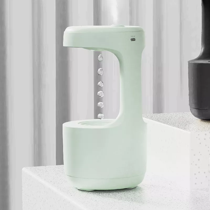 Anti-gravity Humidifier Water Droplet Backflow Aromatherapy Machine Large Capacity Office Bedroom Silent Large Fog Volume Spray