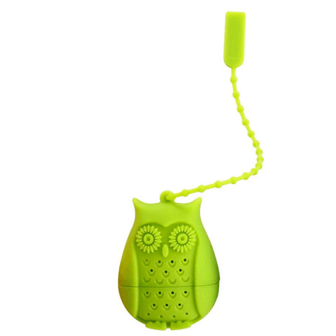 Silicone Tea Filter Owl Tea Making Device