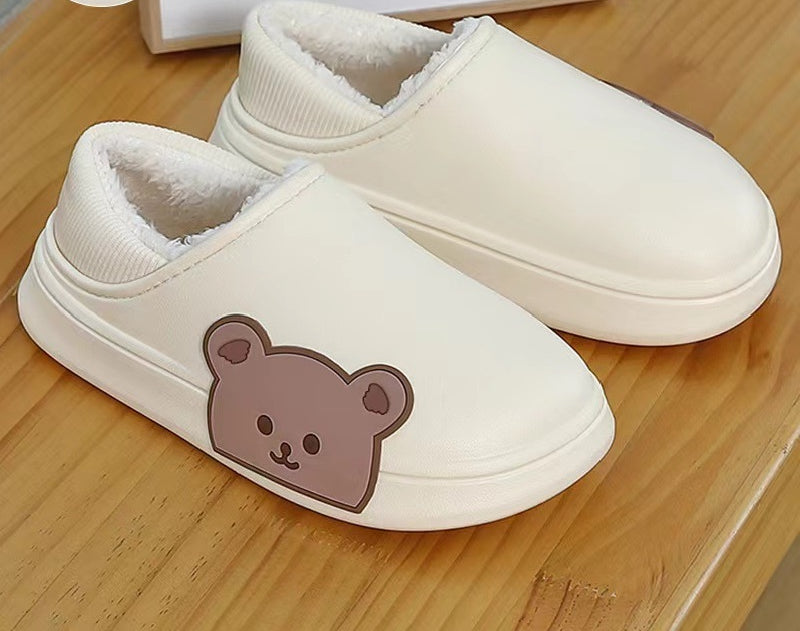 Waterproof Winter Home Confinement Shoes Plush Cotton Shoes Warm Shoes For Women And Men