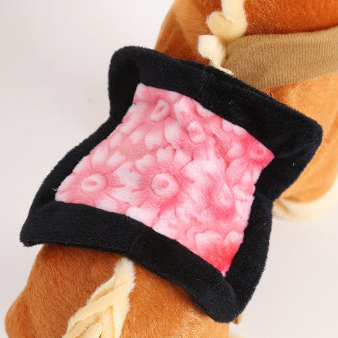 Children's Electric Plush Toy  Will Sing And Dance Simulation Horse Leash Walking Electronic Horse Machine Horse