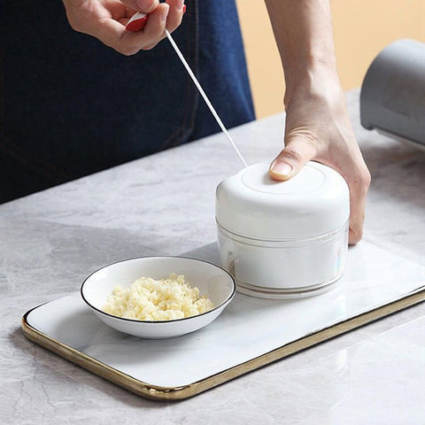 Mini Garlic Press Mashed Garlic Manually Crushed Minced Garlic Stir Stuffing Hand-pulled Crusher Home Kitchen Tools