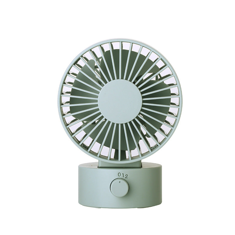 Silent two-leaf fan desktop mini usb fan