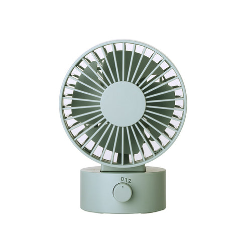 Silent two-leaf fan desktop mini usb fan