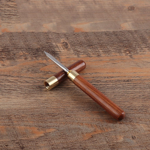 Small Ebony Tea Needle Rosewood Tea Knife Pu'er Tea Cone