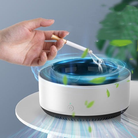 Electronic Intelligent Ashtray Air Purifier For Household Office Use Removes The Smell Of Smoke