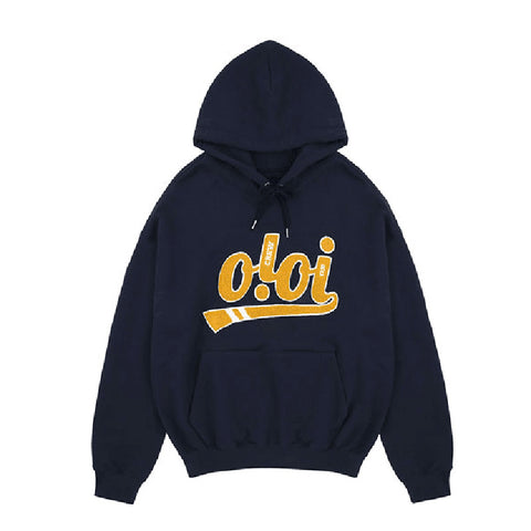 2021O!Oi autumn and winter new Korean sweater women's hooded plus velvet thick cotton lovers