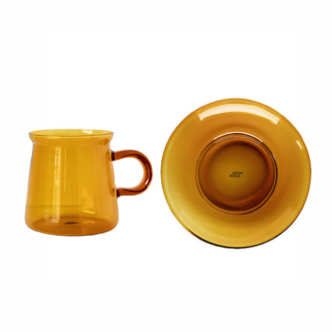 Glass Coffee Cup Heat-Resistant Creative Tea Cup Water Cup Household Small Cup