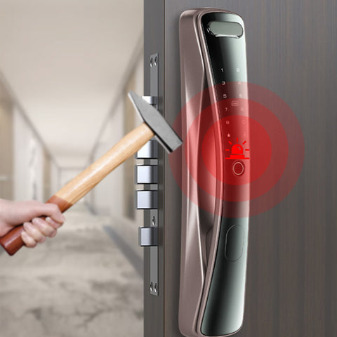 Automatic Fingerprint Lock With Surveillance Camera Password