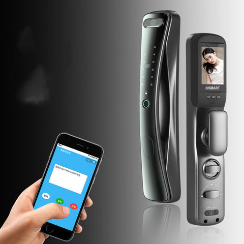 Automatic Fingerprint Lock With Surveillance Camera Password
