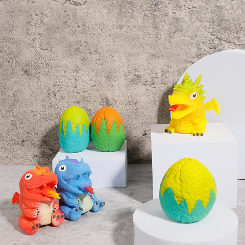 Flip The Dinosaur Egg Pinch Music Toy Decompression Artifact