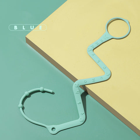 Baby Teether Chain Silicone Nipple Bottle Lanyard