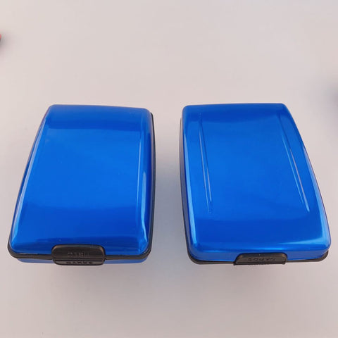 Men's RFID Aluminum Alloy Wallet Multi-Function Card Holder