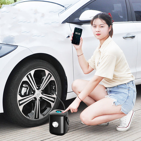 Portable Car Mini Tire Multi-Function Air Pump