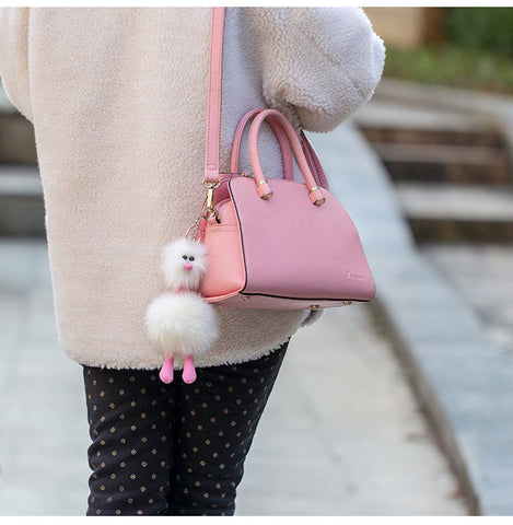 Ostrich Pendant Plush Cute Ugly Bag Keychain Small Pendant