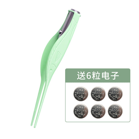 Baby Nose Clip with Light Baby Nose Digging Device Nasal Aspirator Safety Tweezers Luminous