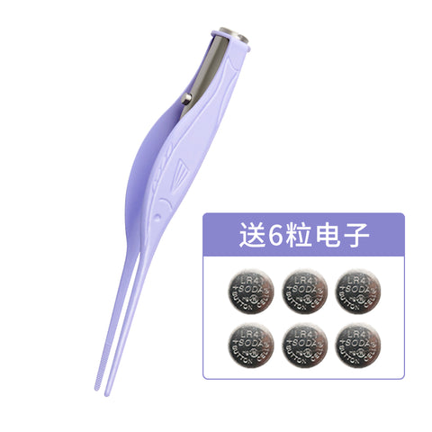 Baby Nose Clip with Light Baby Nose Digging Device Nasal Aspirator Safety Tweezers Luminous