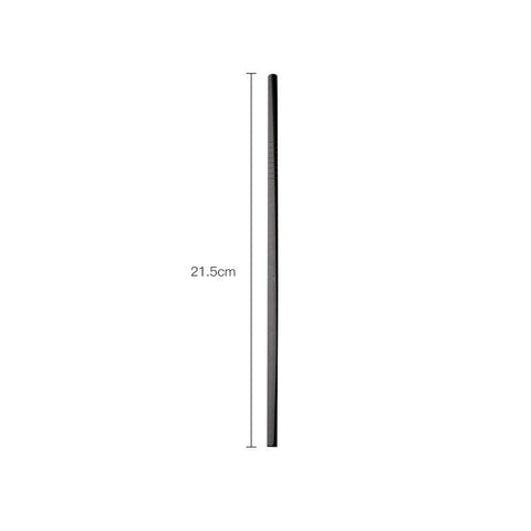 Stainless Steel Straws Titanium-Plated Color Milk Tea Coffee Beverage Metal Straws Set