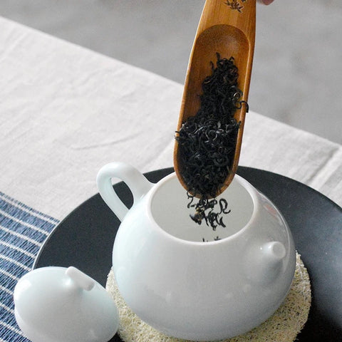 Bamboo Tea Spoon Tea Shovel Measure And Divide Tea Spoon Enjoy Tea Lotus