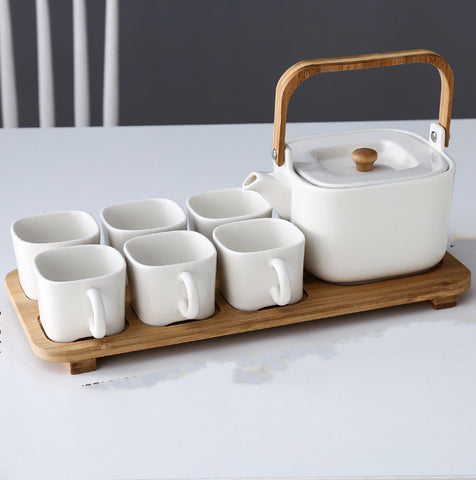 Ceramic Teapot, Fruit, Flowers, And Tea Set, Coffee Cup, Pot, Home Nordic European Afternoon Tea