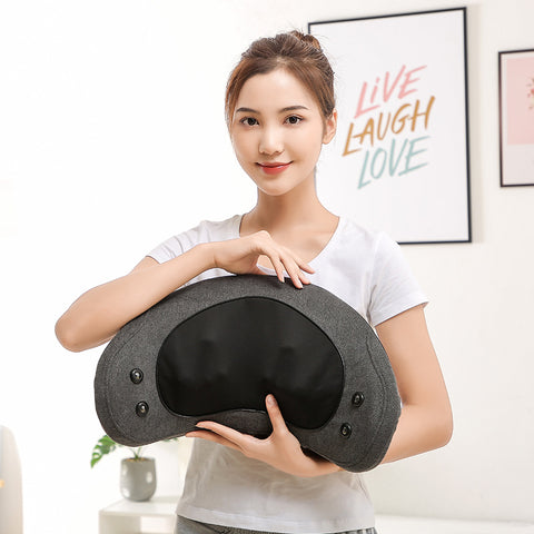 Electric Lumbar Traction Device Dual Care Waist Back Heating Vibration Spine Support Waist Relieve Fatigue