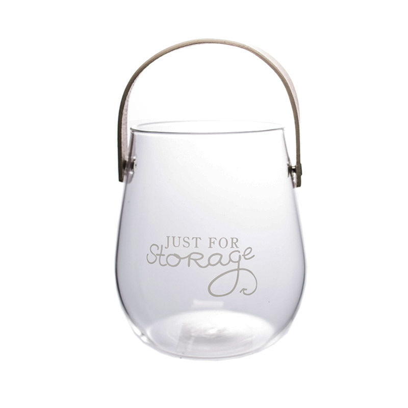 Glass Vase Flower Arrangement Dried Vase Fruit