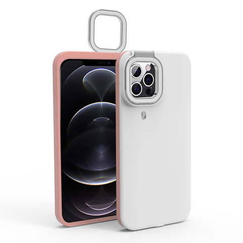 Compatible with Apple, Compatible with Apple , Suitable For Apple 12     12Promax Mobile Phone Case, Iphone11 Beauty Supplement Light Selfie Protective Cover
