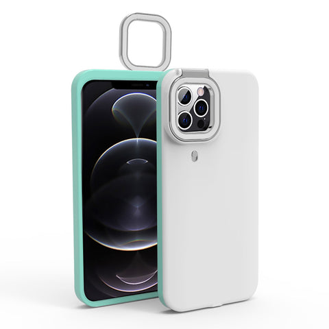 Compatible with Apple, Compatible with Apple , Suitable For Apple 12     12Promax Mobile Phone Case, Iphone11 Beauty Supplement Light Selfie Protective Cover