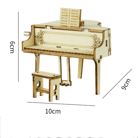 Wooden Music Box With Sounding Music Box
