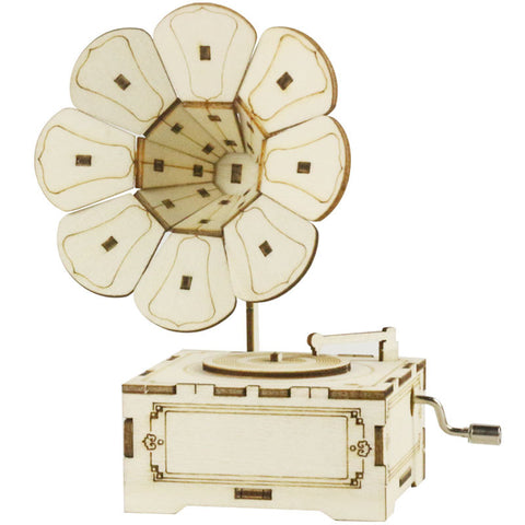Wooden Music Box With Sounding Music Box