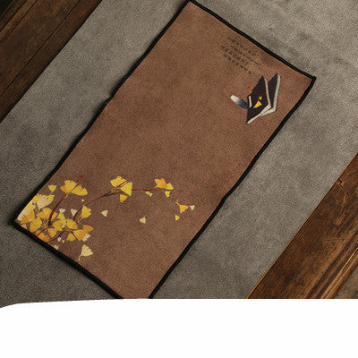 Daantang Suede Tea Towel Household Zen Tea Table And Tea Cloth