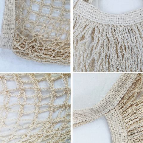 Simple Portable Cotton Mesh Bag