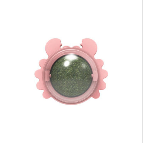Crab Catnip Spinning Ball Molar Teeth Licking
