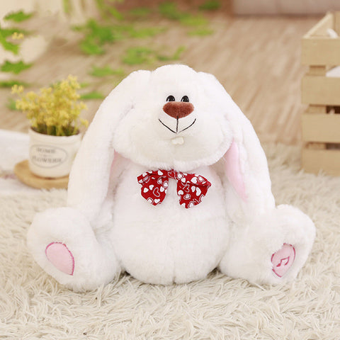 Swing Big Foot Rabbit Direct Sale Amazon Cross Border E-Commerce Popular Singing Clapping Ears White Rabbit Electric Plush Toys