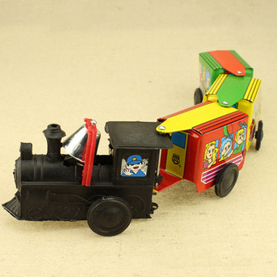 Children's Wind-up Iron Leap Frog Toy