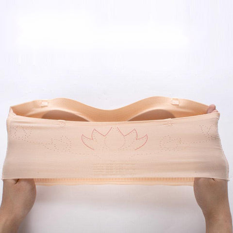 Ice Silk Seamless Bra Wrapped Underwear