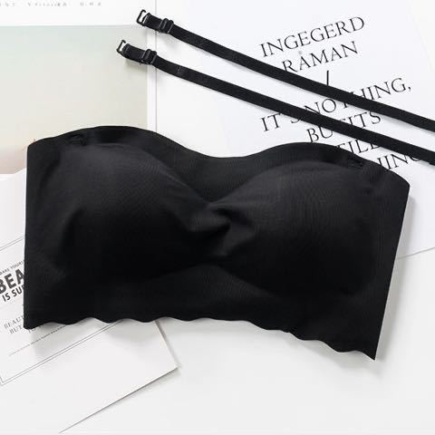 Ice Silk Seamless Bra Wrapped Underwear