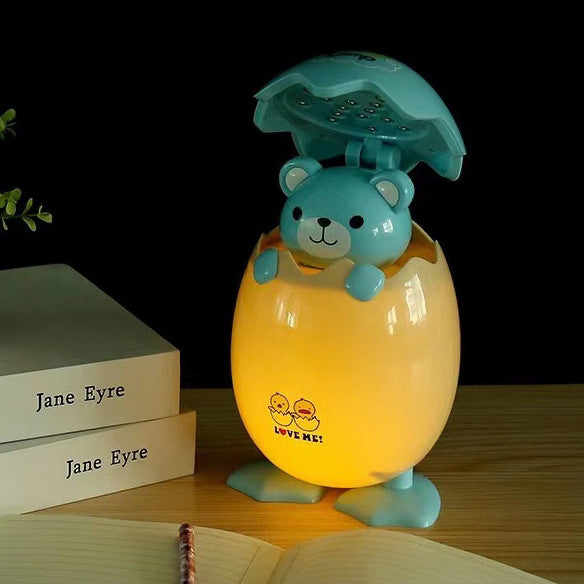 Creative Egg-shaped Cartoon Cute Table Lamp
