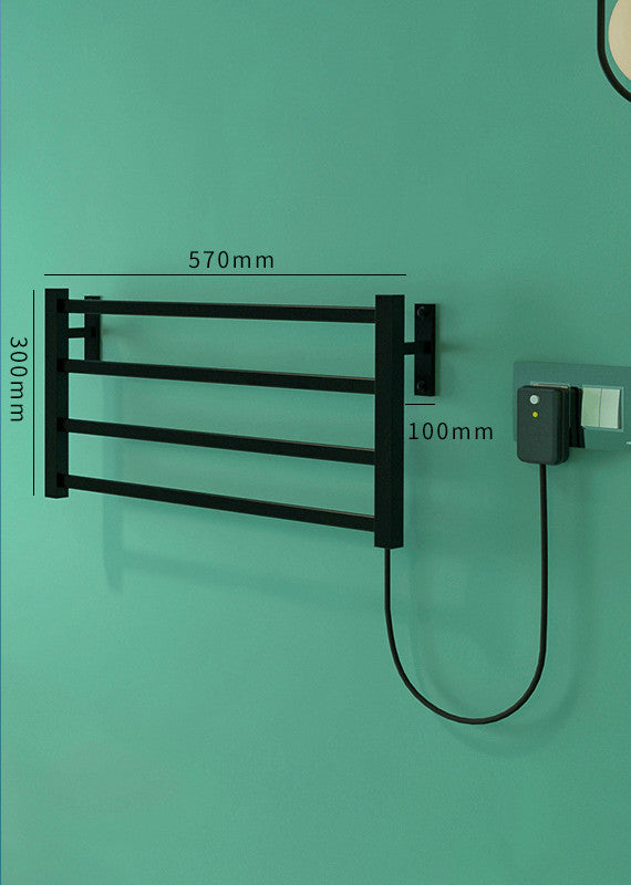 Bathroom Electric Bath Towel Warmer Heating Towel Shelf Rack Towel Dryer Shelf Heated Electric Towel Rack