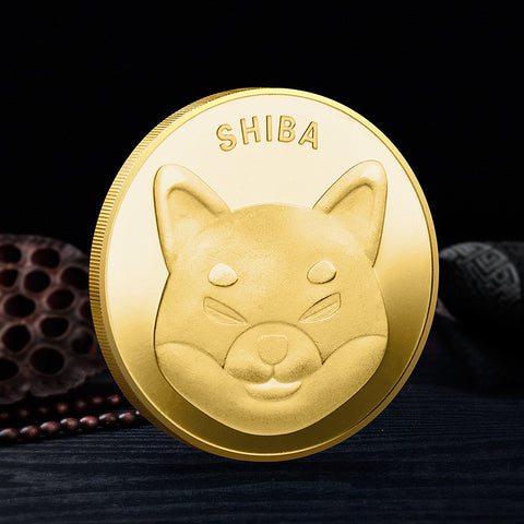 Shiba Inu Coin Three-Dimensional Relief Commemorative Coin